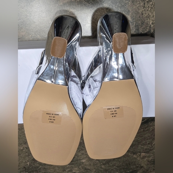 The Drop Women's Dakota Thong Scupted Heel Sandal #921, 922 - Picture 4 of 13